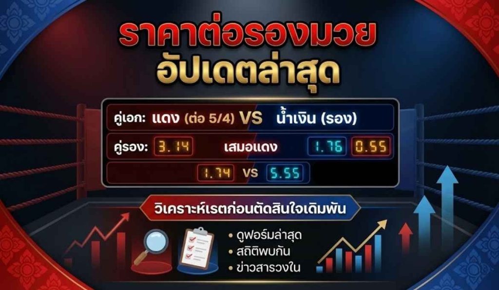 ราคา ต่อรองมวยและวิจารณ์ มวยไทย 7 สี อาทิตย์ นี้